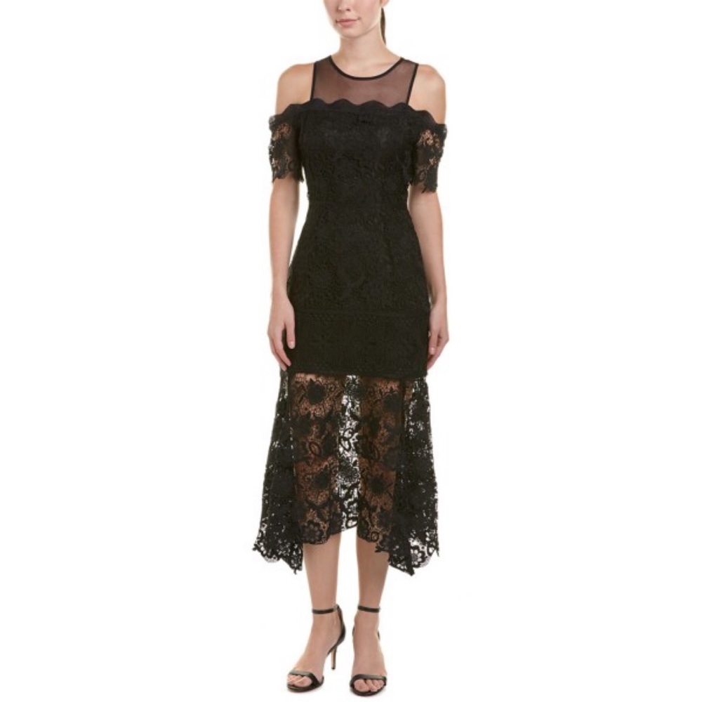 NWT Gracia black lace dress